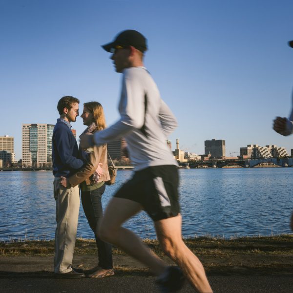 Caroline & Garrett / Charles River Esplanade / Boston Engagement Photography