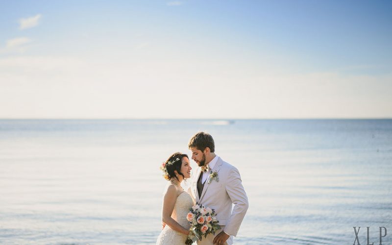 Christine & Ben / Gloucester Backyard Beach / Boston Wedding Photographers