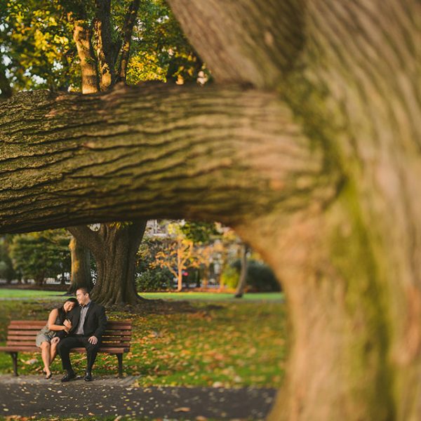 Melissa & Luther / Downtown Boston / Sunrise Session